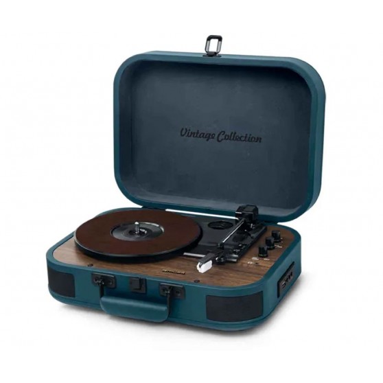 Tocadiscos MUSE MT-201 OB Blue Altavoces