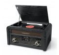 Tocadiscos MUSE MT-115 W Black Wood