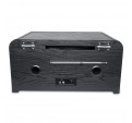 Tocadiscos MUSE MT-115 W Black Wood