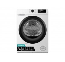 Secadora HISENSE DHQE800BW2 Blanco 8Kg A++