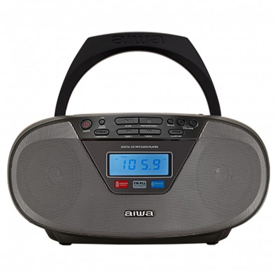 Radio CD Porttil AIWA BBTU-400BK Black