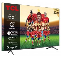 TV QLED TCL 65C655 4K HDR10+ Google TV Dolby Atmos