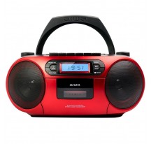 Radio CD AIWA BBTC-550RD Red