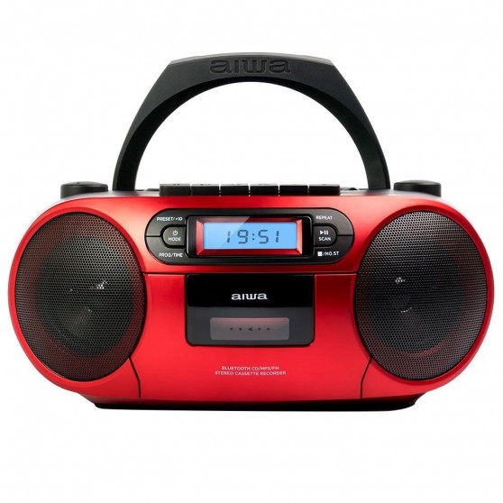 Radio CD AIWA BBTC-550RD Red