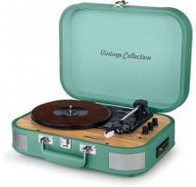 Tocadiscos con Altavoces MUSE MT-201 WG Green