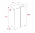 Frigorfico Americano TEKA RLF 74917 GBK 1.78m E