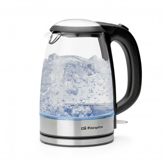 Hervidor ORBEGOZO KT6045 1,7L Vidrio