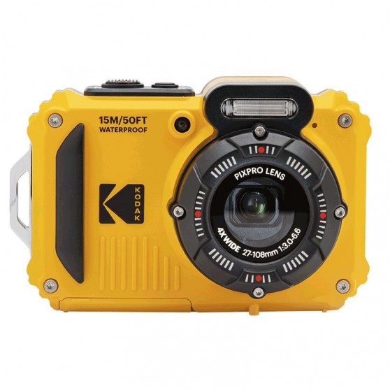 Cmara Compacta KODAK PIXPRO WPZ2 Amarillo Waterproof