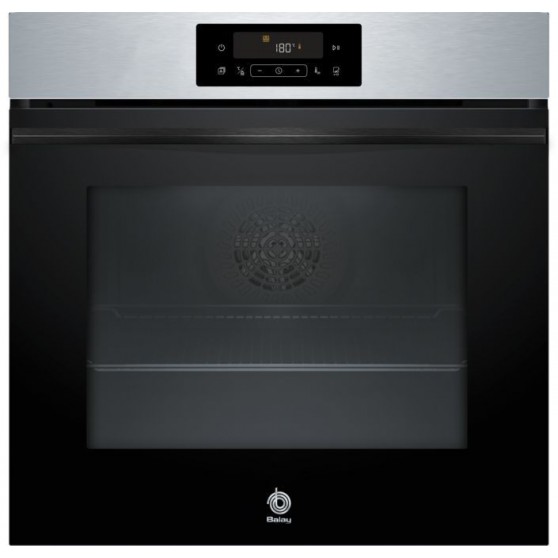 Horno BALAY 3HB4821X3 Cristal negro Inox Pirotico Aqualtico