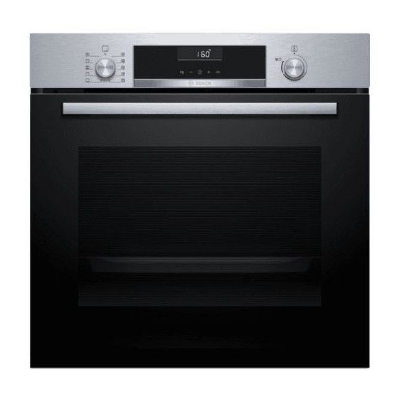 Horno BOSCH HBA5360S0 Cristal negro Inox