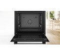 Horno BOSCH HBA5360S0 Cristal negro Inox