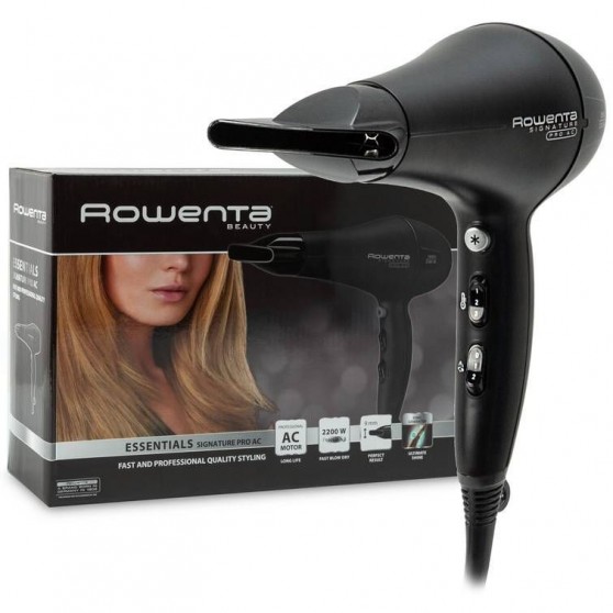 Rowenta Signature Pro Beauty AC 2200W secador Negro