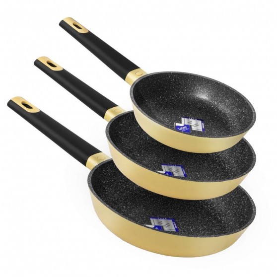 Set de Sartenes CECOTEC Set Vulcano 20-24-28