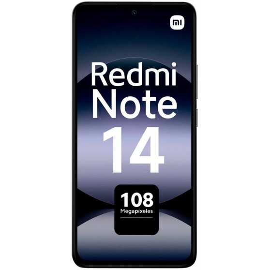 Smartphone XIAOMI Redmi Note 14 4G Negro Medianoche