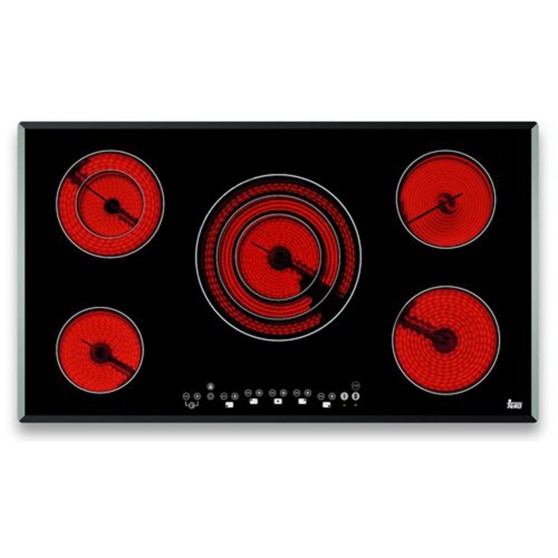 Placa Vitrocermica TEKA TR 951 90cm Bisel 5f