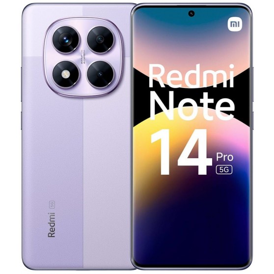 Smartphone XIAOMI REDMI Note14 Pro 5G Lavanda 8+256 GB