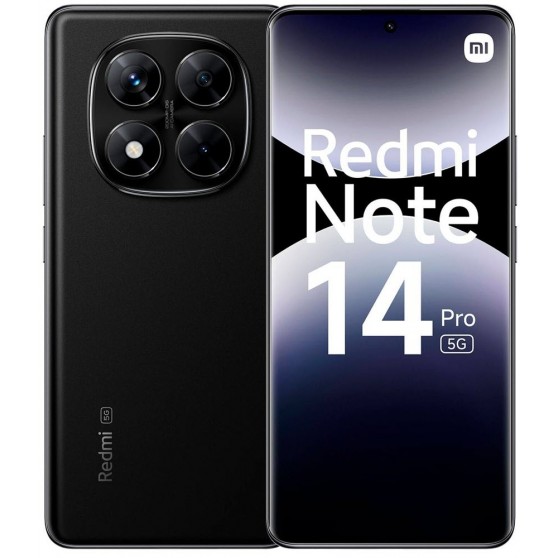 Smartphone XIAOMI REDMI Note14 Pro 5G Negro Medianoche 8 +256 GB