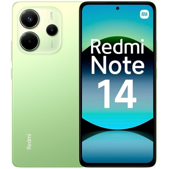 Smartphone XIAOMI REDMI Note14 4G Verde Lima 6+128 Gb