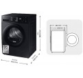 Secadora SAMSUNG DV90DG52A0ABEC 9Kg Negro C