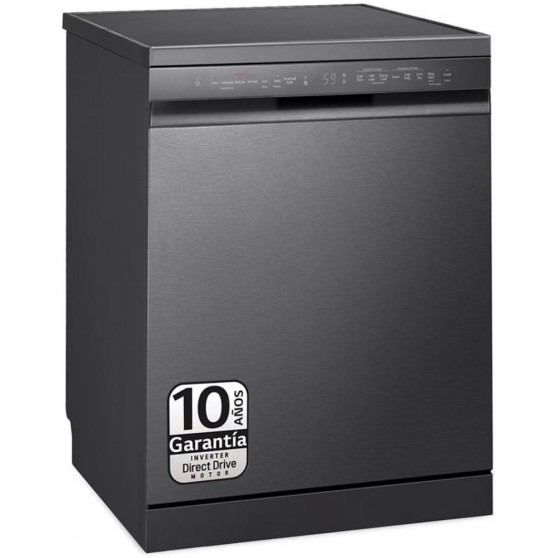 Lavavajillas LG DF365FMS Negro Grafito 3Bandeja