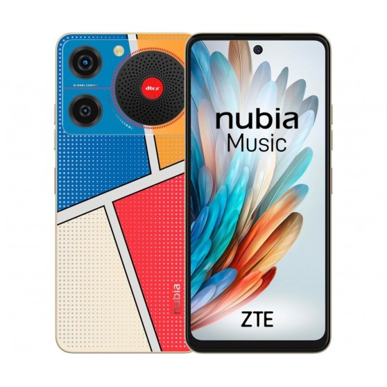 Smartphone ZTE NUBIA Music Pop Art 4+128 GB 6.6" 90HZ