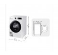 Secadora SAMSUNG DV90DG52A0AEEC 9Kg Blanco C