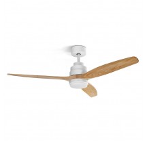 Ventilador Techo UFESA Nepal Blanco Haya Luz 40W