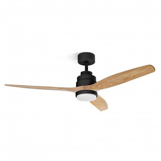Ventilador Torre UFESA Nepal Negro Haya Luz 40W