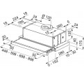 Campana Telescpica MEPAMSA Superline Glass 60 Bco