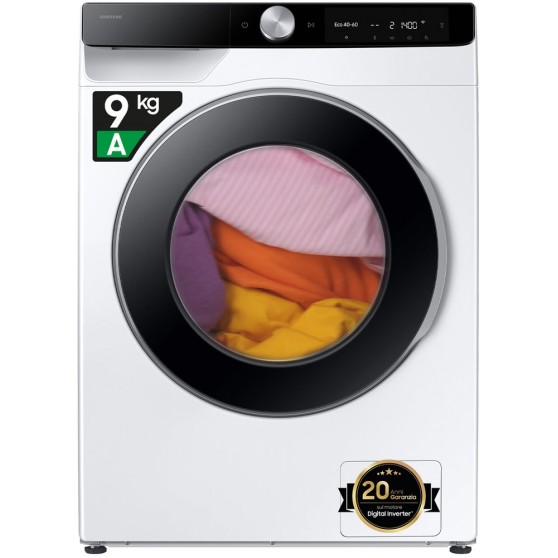 Lavadora SAMSUNG WW90DG6G94LKU3 Blanco 9Kg Fondo Reducido