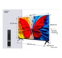 TV QLED TCL 40S5K FHD GoogleTV HDR10 40"