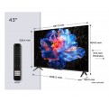 TV LED TCL 43P6K 4K GoogleTV Game Accelerator 43"