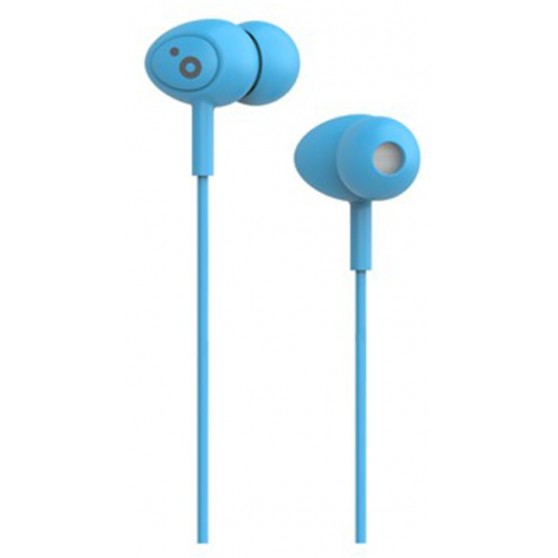 Auricular SUNSTECH POPSBLCon Cable Micrfono Azul