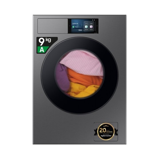 Lavadora SAMSUNG WF90F09C4SU3 Grafito 9Kg