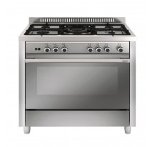 Cocina Gas VITROKITCHEN MX96IB Butano Inox 90 cm