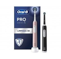 Cepillo Dental ORAL-B Pro1 Duo Rosa + Negro