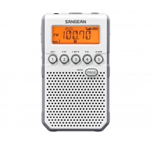 Radio Despertador Porttil Sangean DT-800 Blanco Batera