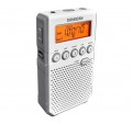 Radio Despertador Porttil Sangean DT-800 Blanco Batera