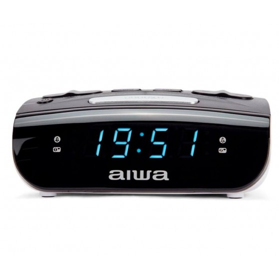 Reloj Despertador AIWA CR-15 Blanco Red