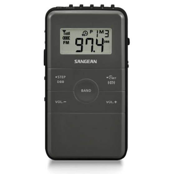 Radio Porttil SANGEAN DT-140 Negro Batera