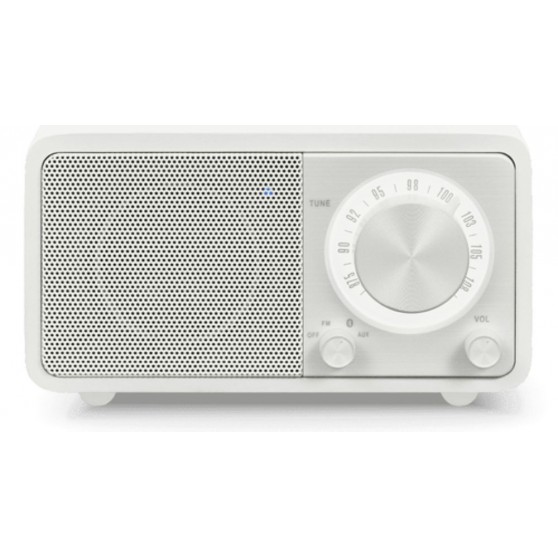 Radio Estantera SANGEAN WR-7 Blanco Mate Batera