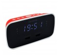 Radio Reloj Despertador AIWA CRU-19RD Rojo Cargador