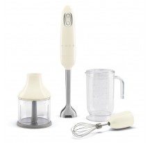 Batidora SMEG HBF03CREU Crema 700W Accesorios