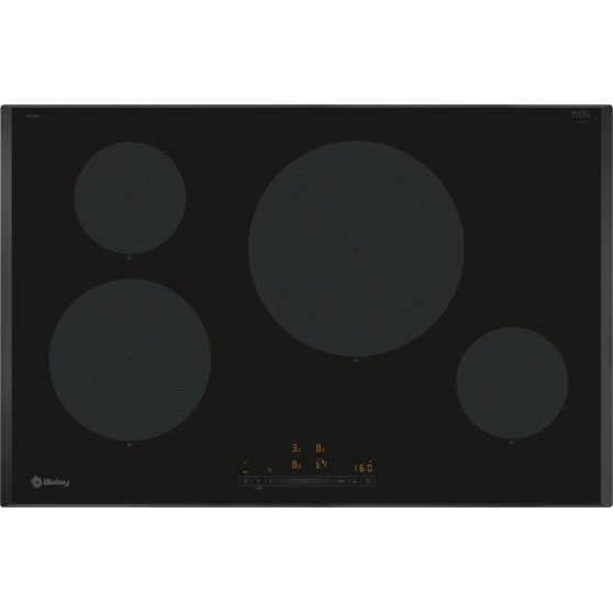 Placa Induccin BALAY 3EB989LH 80 cm Negro 4 Zonas