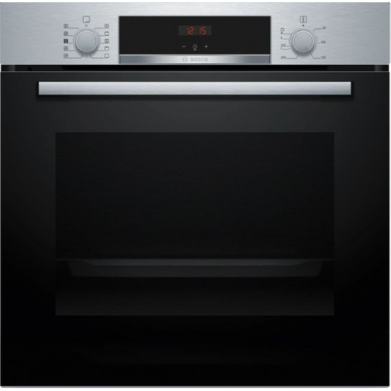 Horno BOSCH HQA514ES3 Cristal Negro Inox Vapor Aqulisis