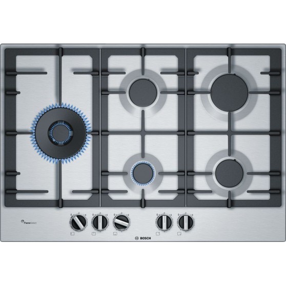 Placa Gas BOSCH PCS7A5B90 75 cm 5f Inox