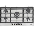 Placa Gas CATA LGI 9041 X 90 cm Inox 5 Fuegos
