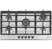 Placa Gas CATA LGI 9041 X 90 cm Inox 5 Fuegos