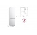 Combi LG GBV22NCDSW Blanco 2.03m D
