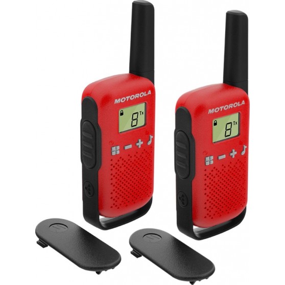 Walkie Talkie MOTOROLA Talkabout T42 Rojo